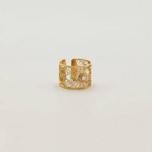 Bothemians Penelope Nacre Stone Ring - Image 4