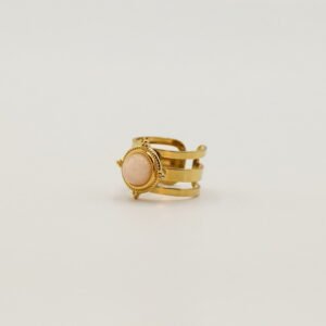 Bothemians Scarlet Rose Quartz Ring - Image 4