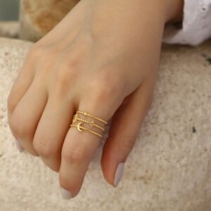 Alternative view of Bothemians Starry Night Ring
