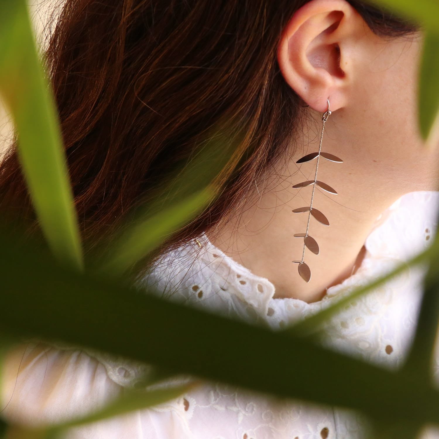 Bothemians Dandelion Silver Earrings - Image 2