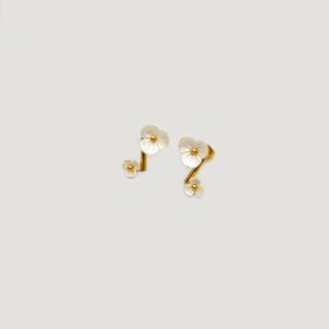 Bothemians White Lilly Earrings - Image 4