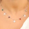 Bothemians Silver Blossom Necklace