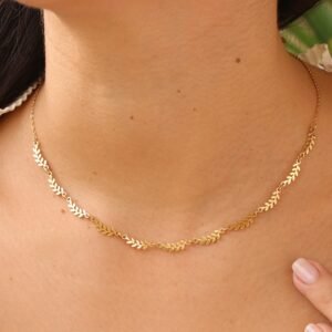 Bothemians Laurel Leaf Necklace