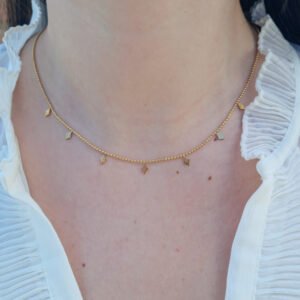 Bothemians Diamond Shaped Necklace