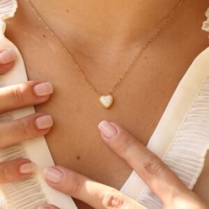 Bothemians Heart Opal Necklace