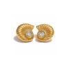 Bothemians Conch Shell Earrings