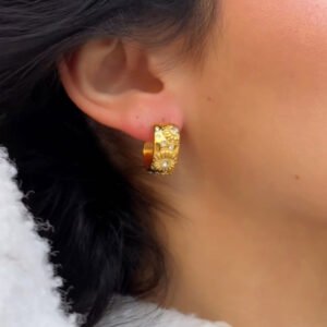Alternative view of Bothemians Blossom Hoops