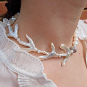 Baroque Pearl Necklace - Image 3
