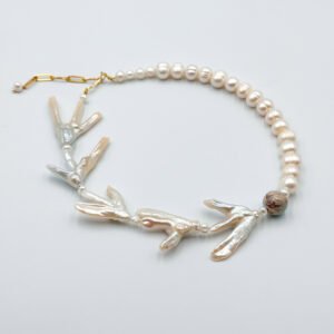 Baroque Pearl Necklace - Image 4