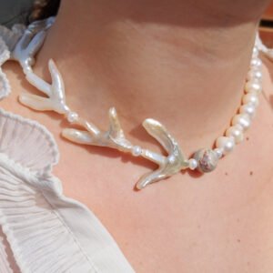 Alternative view of Baroque Pearl Necklace
