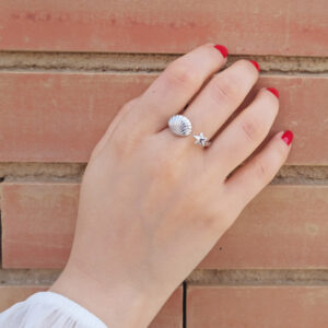 Bothemians Starshell Silver Ring