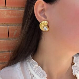 Alternative view of Bothemians Conch Shell Earrings