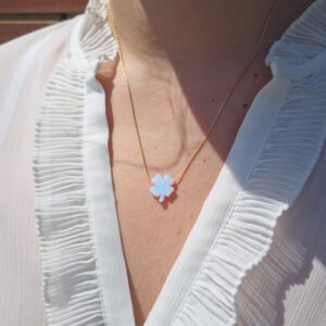 Bothemians Opal Clover Necklace - Image 3