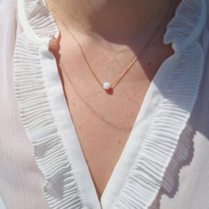 Bothemians Opal Stone Necklace - Image 3