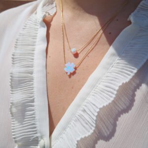 Alternative view of Bothemians Clover Necklaces Set