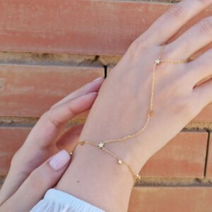 Alternative view of Bothemians Stars Hand chain bracelet