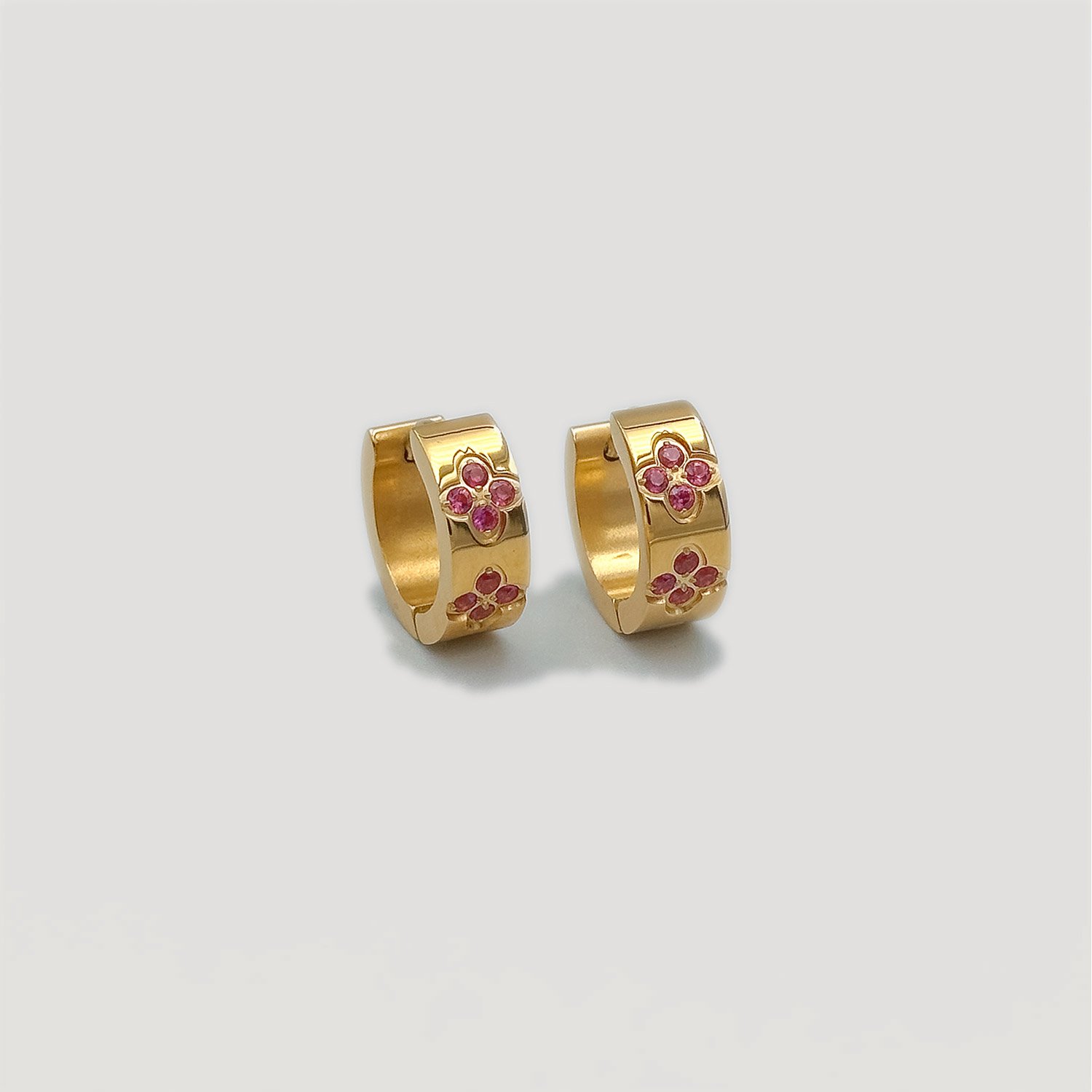 Bothemians Magenta Clover Hoops - Image 4