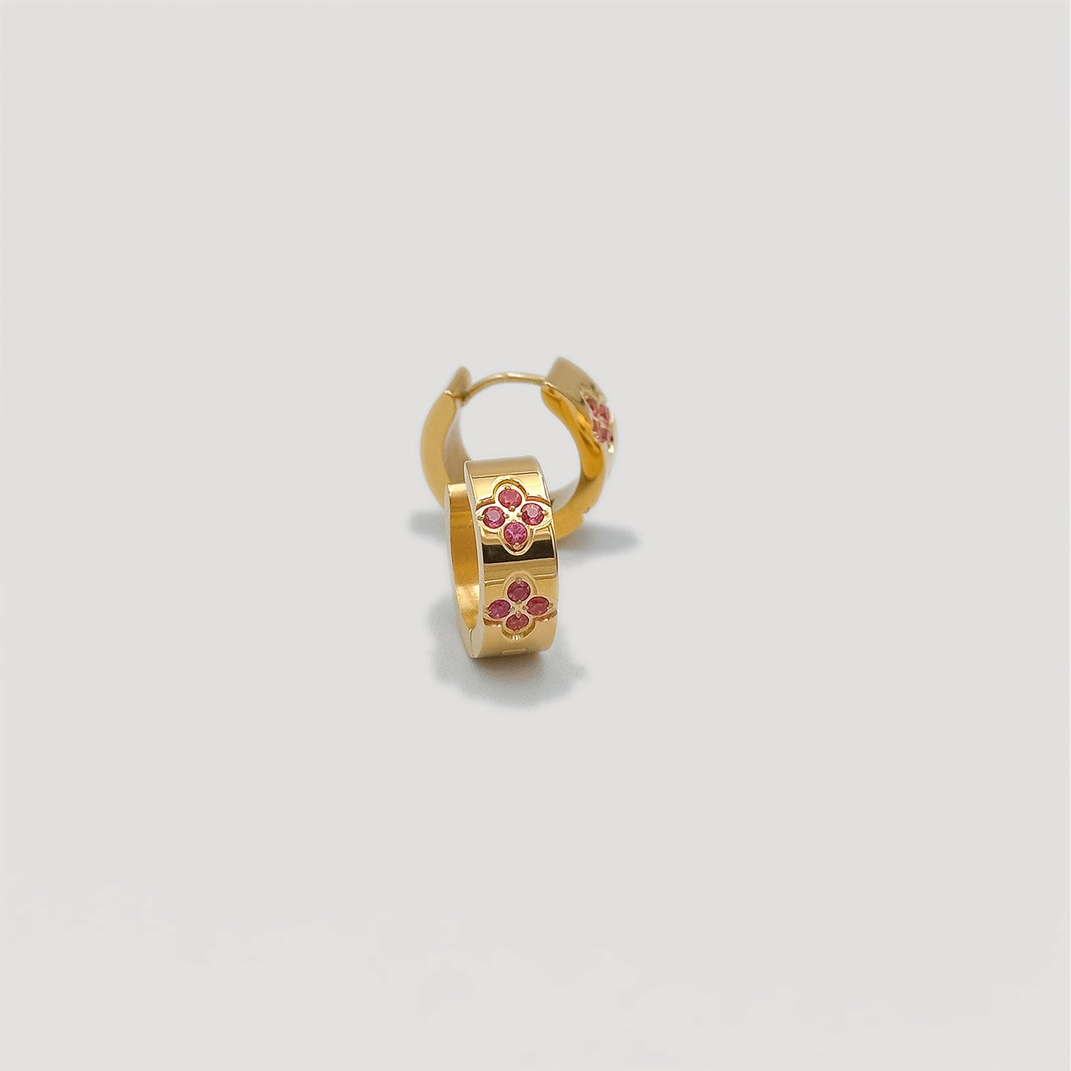 Bothemians Magenta Clover Hoops - Image 3