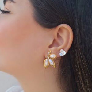 Alternative view of Bothemians Elodie Asymmetric Earrings