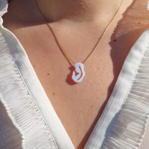Alternative view of Bothemians Holy Mary Opal Necklace