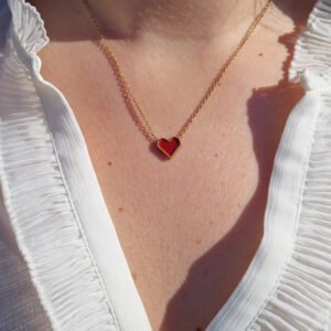 Alternative view of Bothemians Avora Heart Necklace