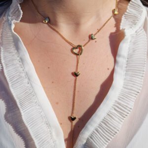 Alternative view of Bothemians Desire Heart Necklace
