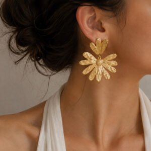 Alternative view of Bothemians Marguerite Earrings