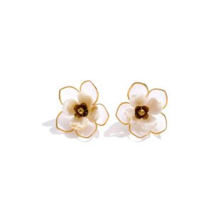 Bothemians Nacre Flora Earrings