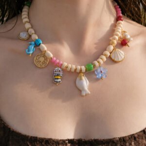 Alternative view of Bothemians Paros Charms Necklace