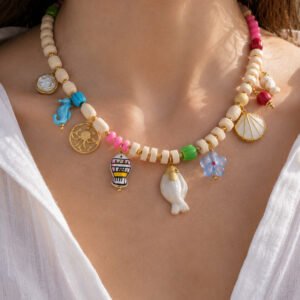 Bothemians Paros Charms Necklace