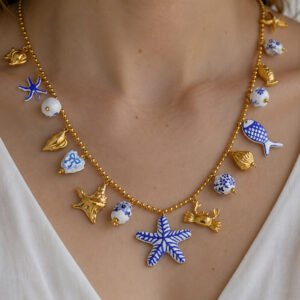 Bothemians Santorini Charms Necklace