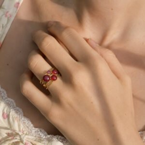 Alternative view of Bothemians Ruby Ring