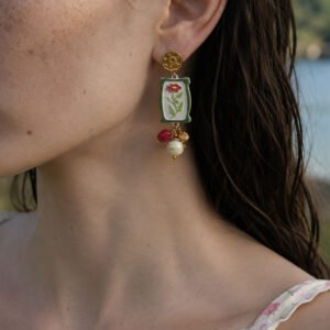 Alternative view of Peony Bothemians Earrings