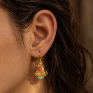 Alternative view of Bothemians Petra Earrings